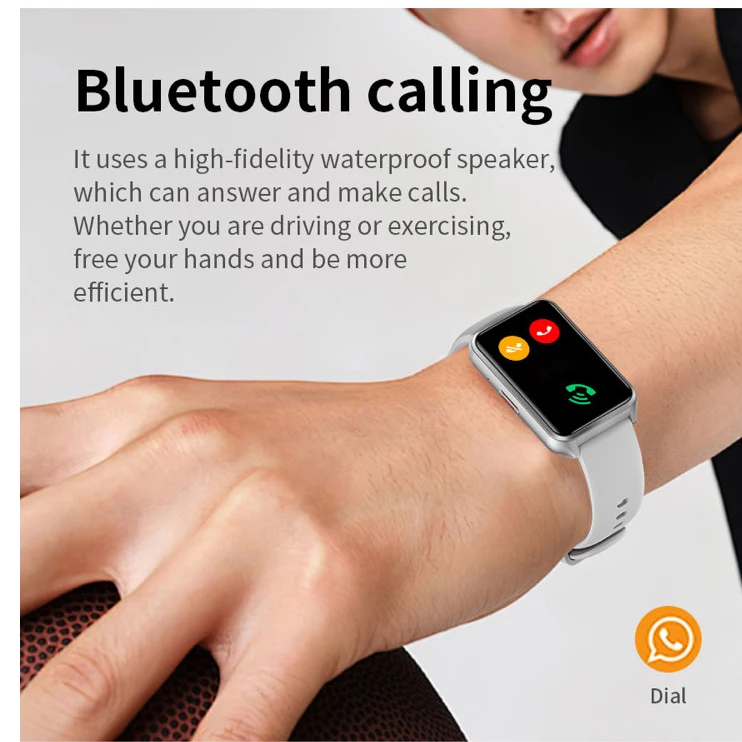 時計 Bluetooth 通話 100+ スポーツモード スマートウォッチ 健康 心拍数 音楽 防水 音声アシスタント 男女兼用 スマートウォッチ