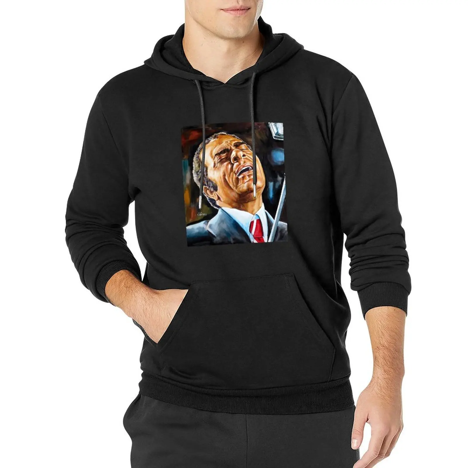 

Stelios Kazantzidis portrait painting Pullover Hoodie men wear anime clothing mens clothes korean clothes anime hoodie