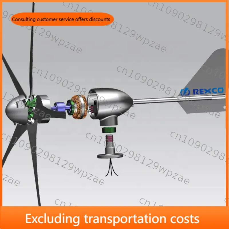 Energy Generator Small 1000 Watt 12 Volt 24 Volt 48 Volt Energy Wind Turbine Generator Wind Power Products