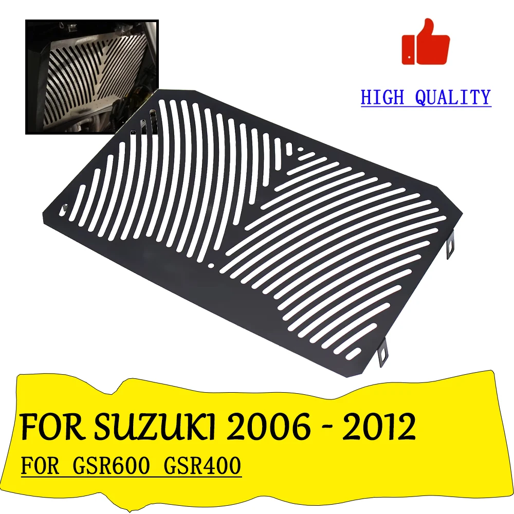 Motorcycle Radiator Grille Cover Protector For SUZUKI GSR600 GSR400 GSR 600 GSR 400 2006 2007 2008 2009 2010 2011 2012