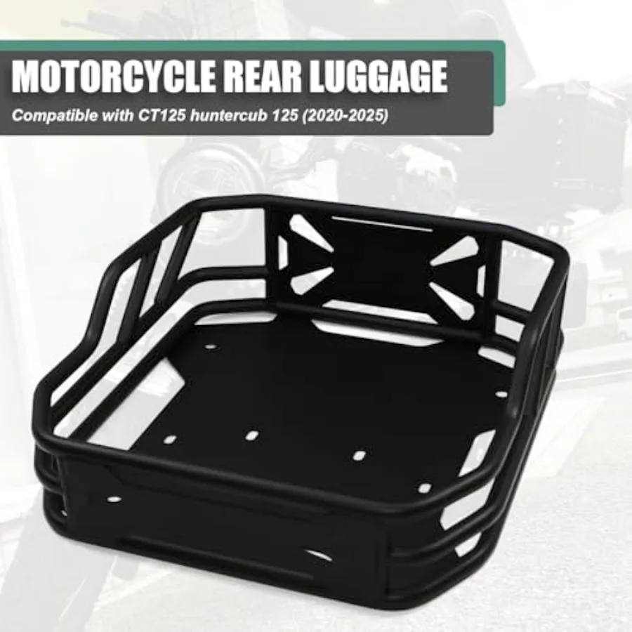 Rack de bagagem da motocicleta rack traseiro para honda trail 125 ct125 hunter cub 2020 2021 2022 2023 2024 2025 suporte rack accesso