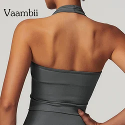 Wrapped Chest Underwear Yoga Bra Beautiful Back Seamless Workout Top Breathable Bustier Bandeau Intimate Fitness Bra Yoga Tops