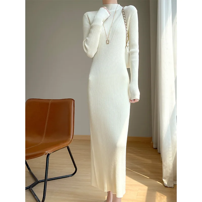 

Knee Length Pullovers Blue Y2K Sweaters Jumpers Women Bubble-Sleeve Slightly Tailored Outdoors Wild Womens Stylish Fitting Girls