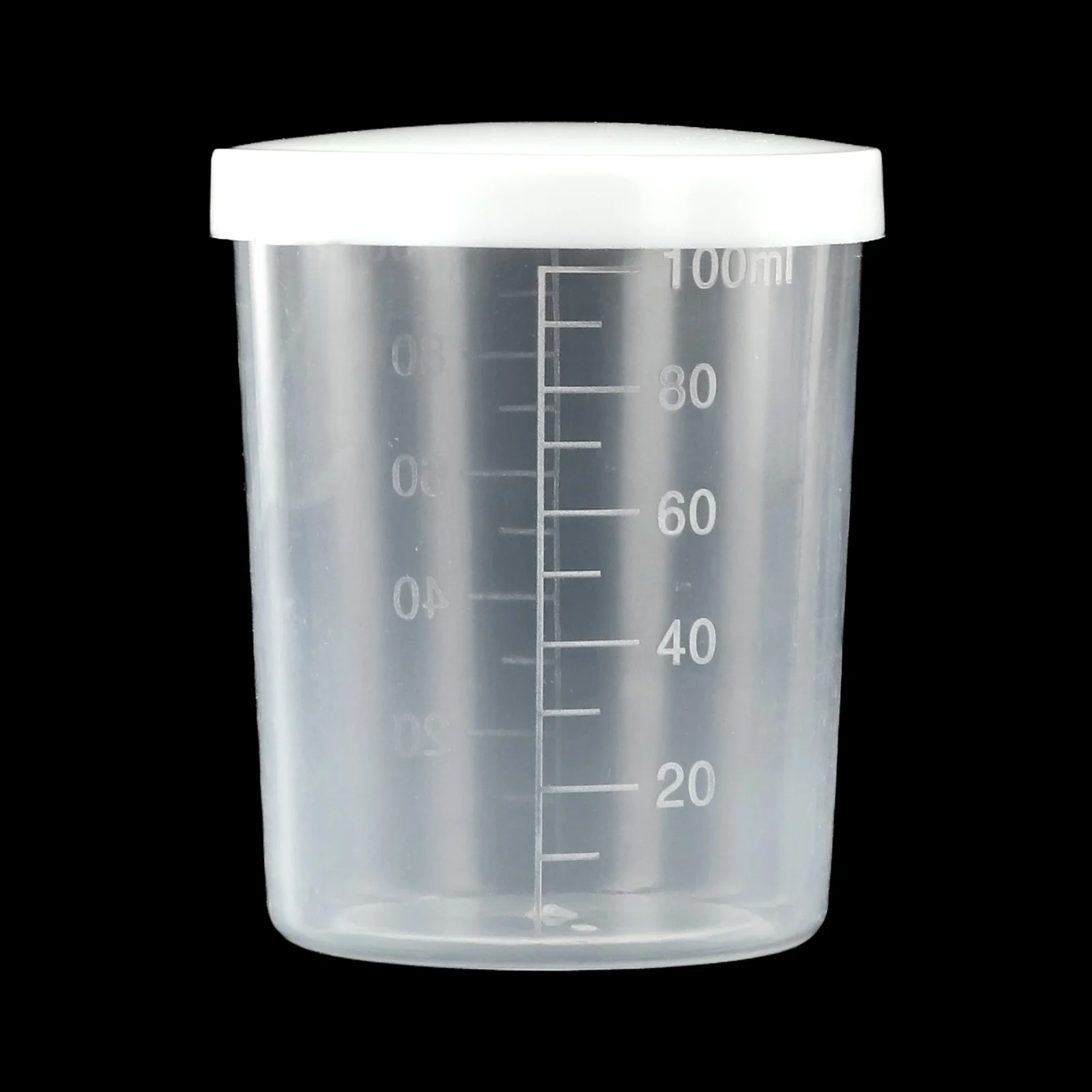 10PCS Measuring Cup With Lid Transparent Plastic Graduated Measuring Cup Home Kitchen Supplies Kitchenware Accessories