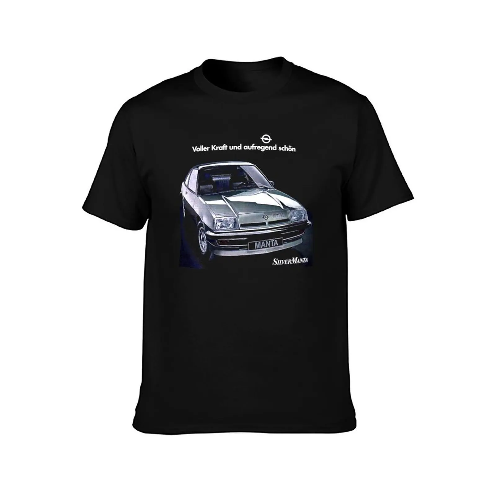 OPEL MANTA - ADVERT T-Shirt Soft Anti-Shrink Cotton Tee T-Shirt