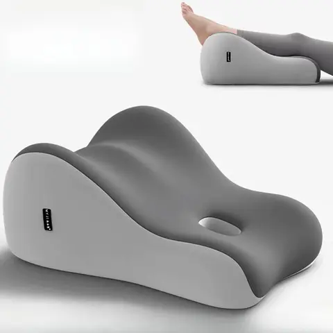 Intimacy Support Wedge Pillow for Couples Memory Foam Positioning Cushion for Back Neck & Waist Pain Relief with Washable Cover
