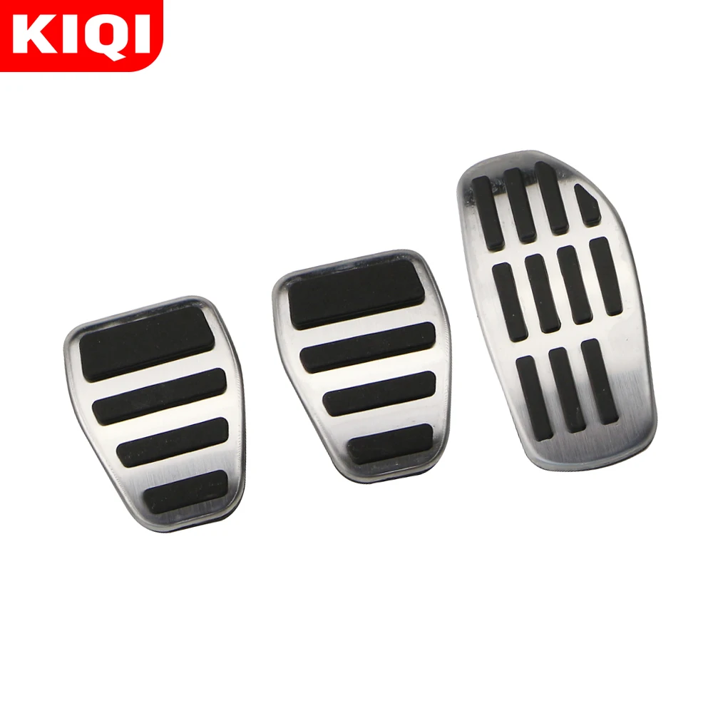 KIQI Auto Pedals for Nissan Qashqai J11 2016 - 2022 Replacement Parts Gas Fuel Pedal Brake Pedal Cover Rest Pedale Covers