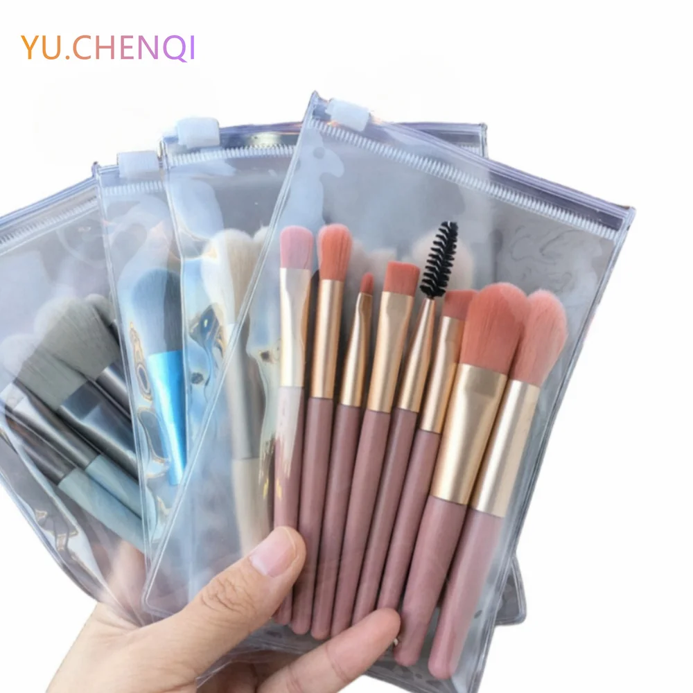 

8Pcs Makeup Brush Set Concealer Blusher Loose Powder Smudge Eye Shadow Eyeliner Women Cosmetic Foundation Brush Beauty Tools