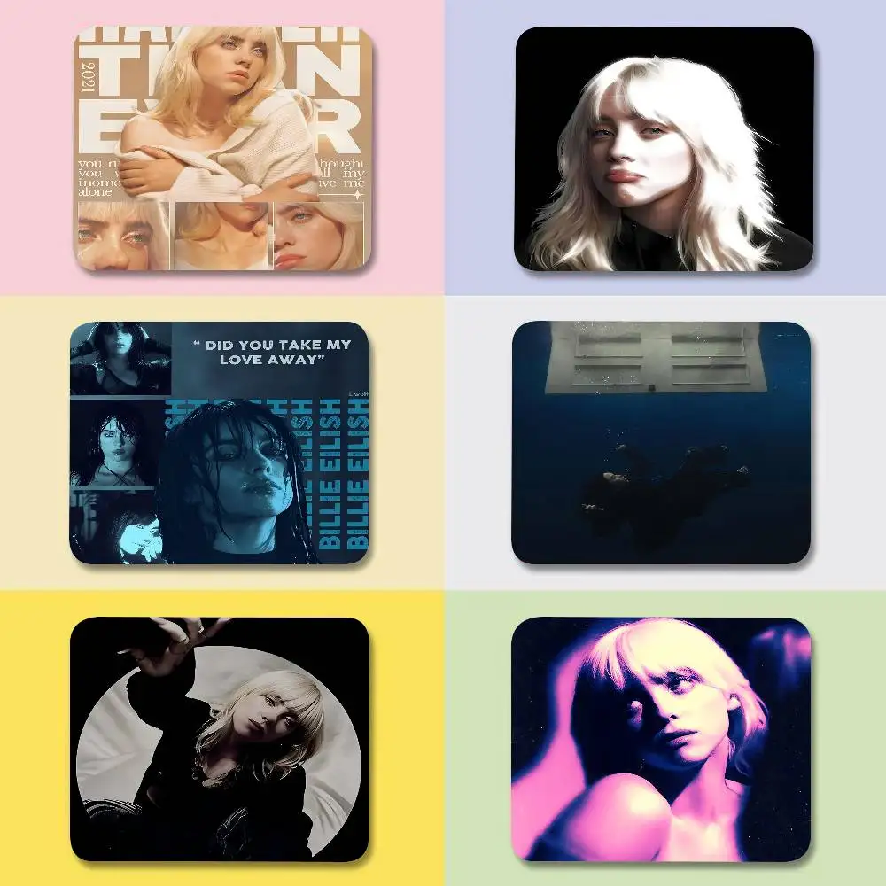 

Hot High Burning Singer B-Billies Series PC Small Keyboard Table Mats Mouse Pad Locking Edge Gabinete Mausepad Computer Mat