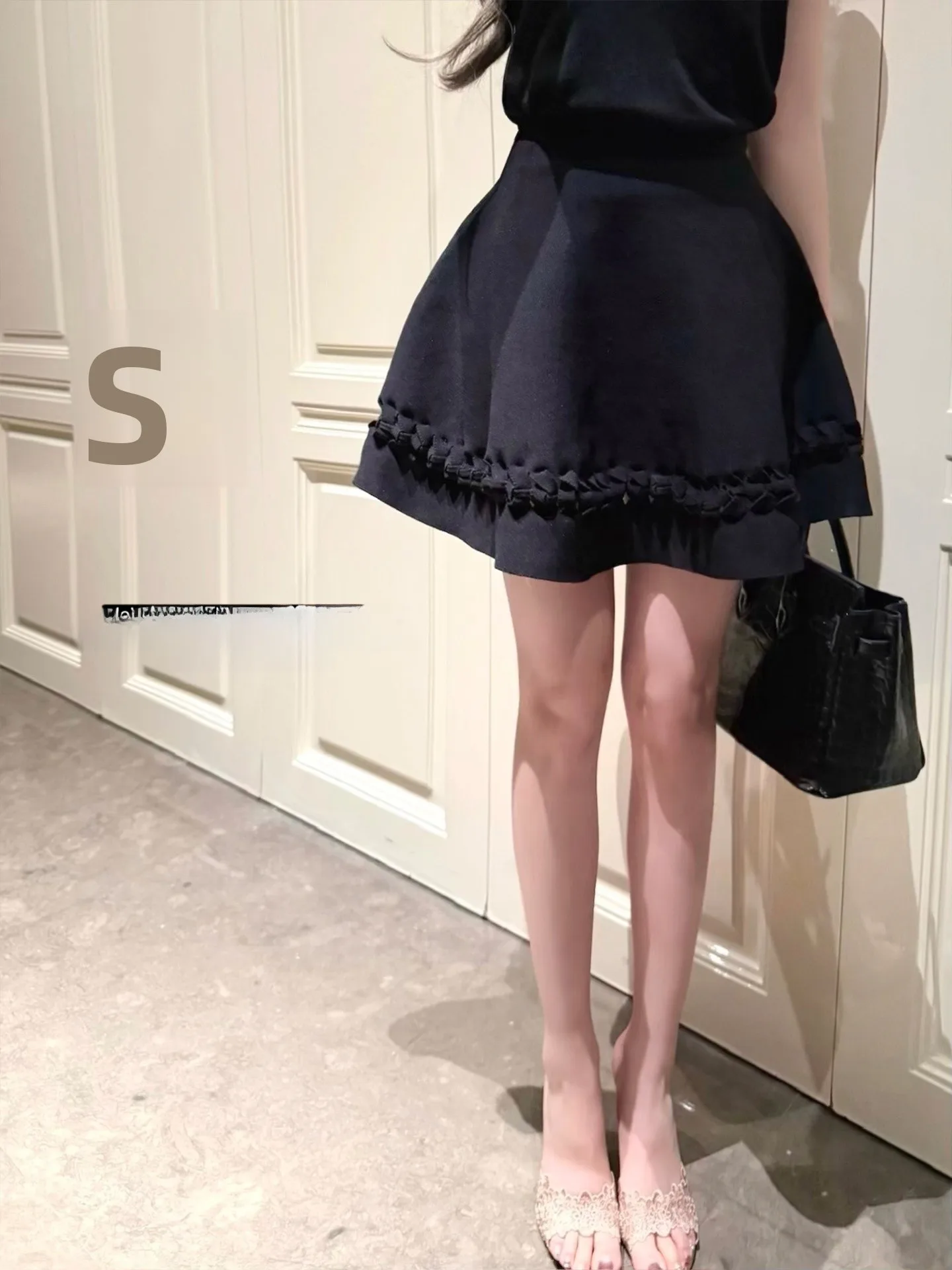 

Элегантная женская юбка А-силуэта с завышенной талией, летняя коллекция 2026, утягивающая юбка CCZEE Filin Diary, стандартный крой