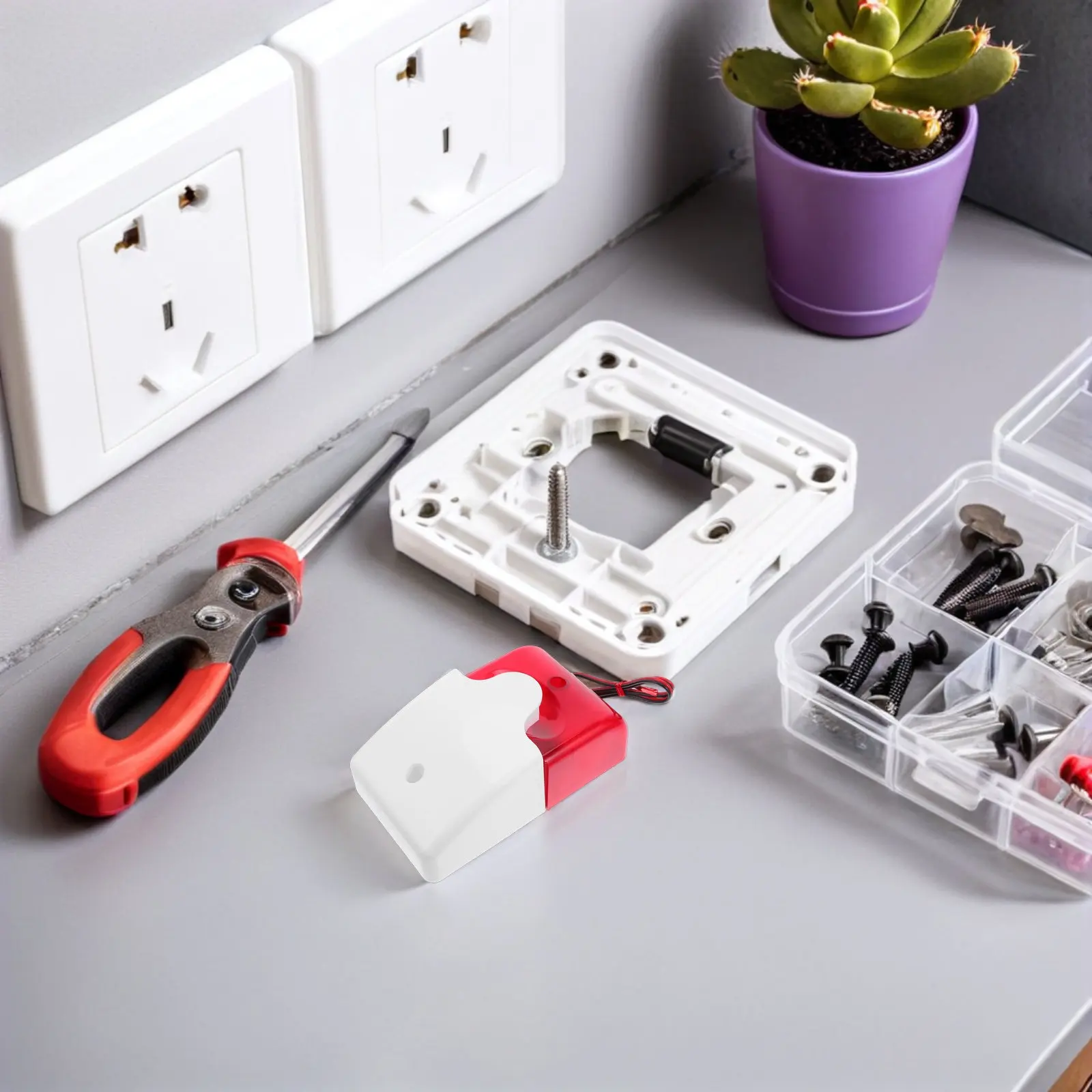 

1Set Emergency Call Button Bathroom Alarm System Wall Mount Elderly Alert Button Patient Assistance Shower