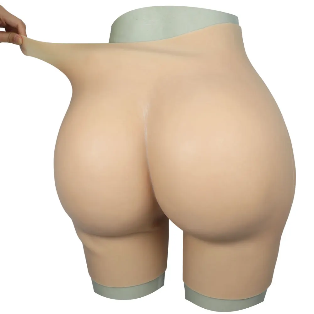 Woman Fake Sexy Underwear Buttock And Hips High Quality Silicone Female Bum Open Crotch Panties Fake Butt Silicone Buttock Pants