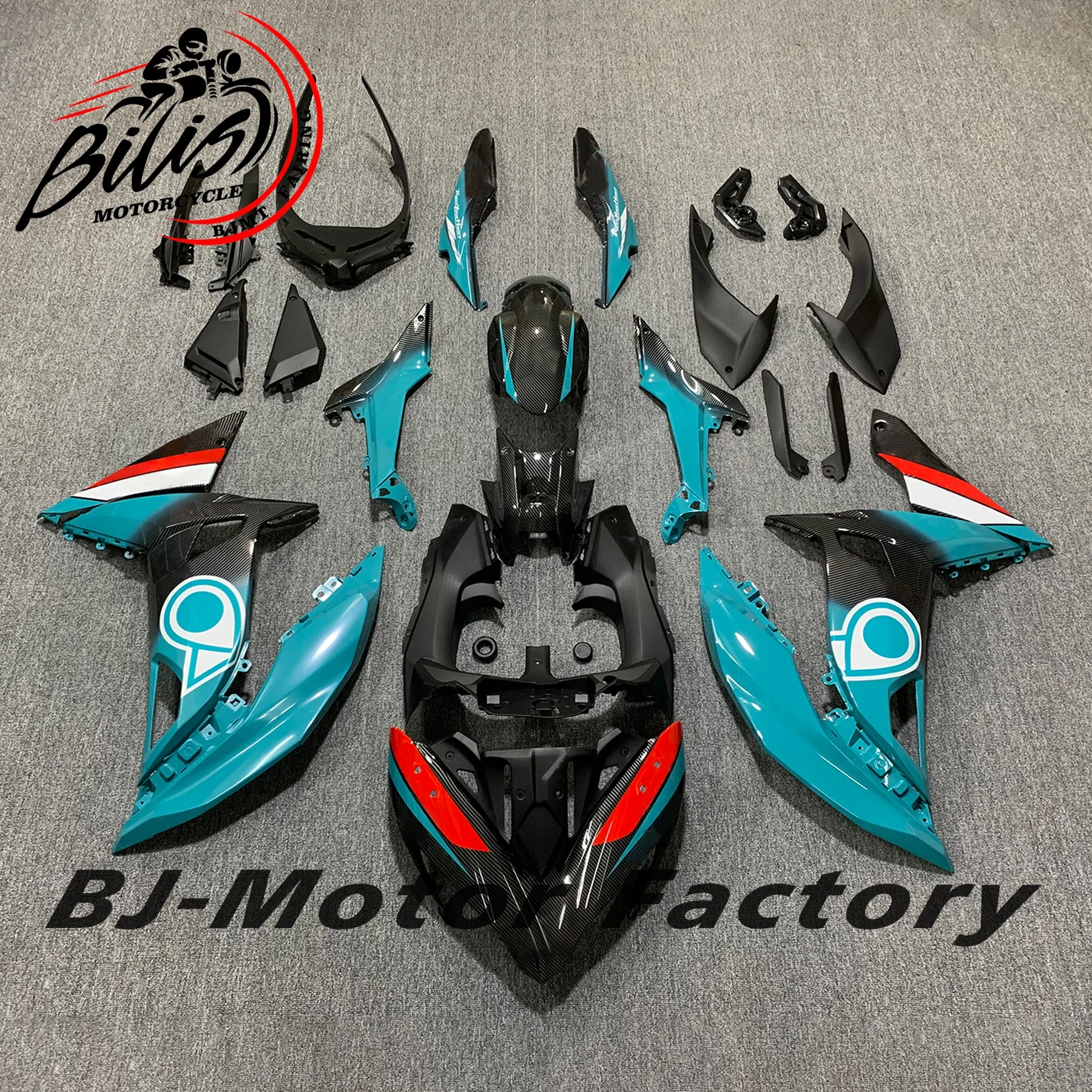 

Motorcycle ABS Plastic Fairing Kit fit for Kawasaki Ninja 650 2017-19 EX650 ER6F 2017 2018 2019 Fairing Kit