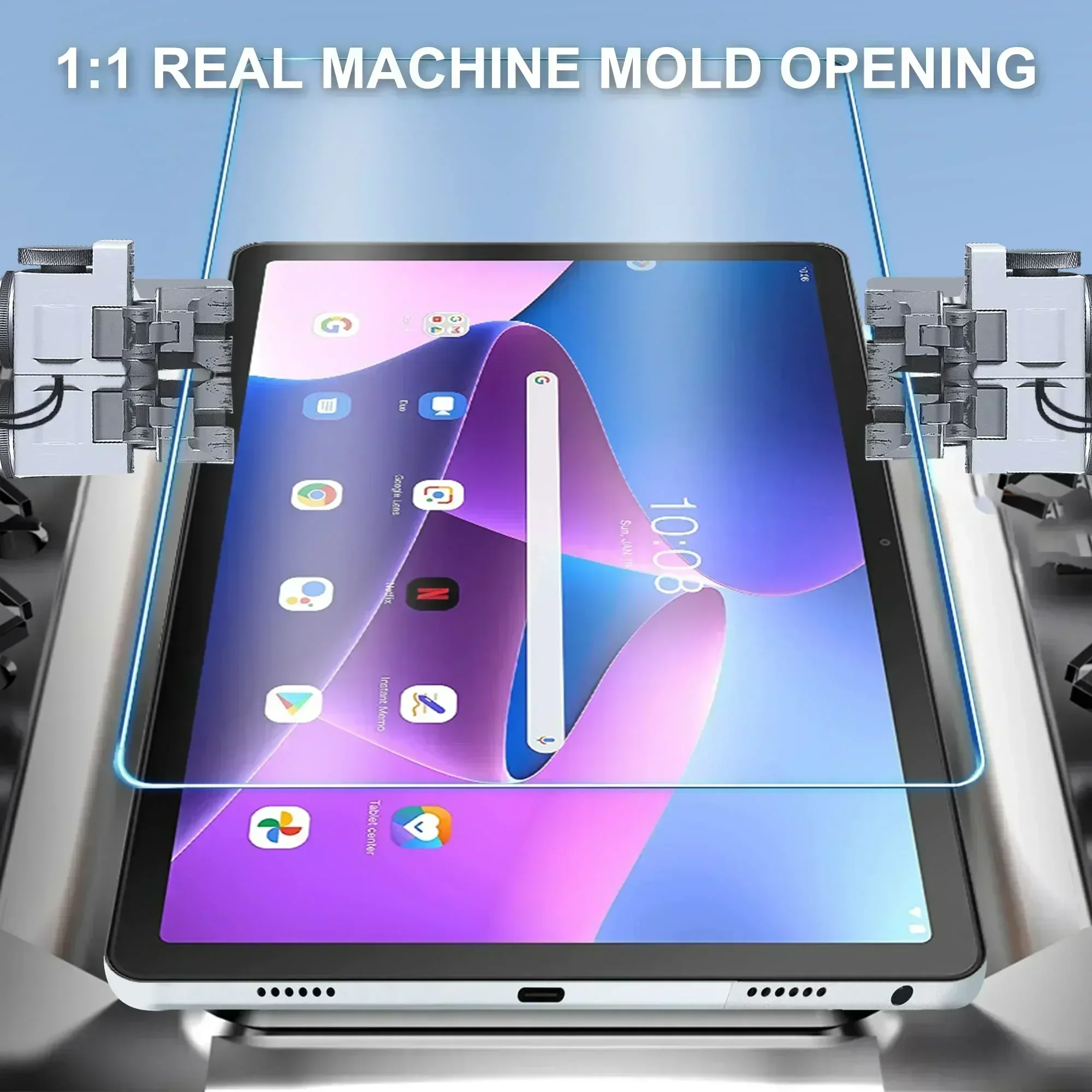 Пленка из закаленного стекла для Lenovo Xiaoxin Pad 2024, 11 дюймов, твердость 9H, HD, защита от отпечатков пальцев, защитная пленка премиум-класса для экрана