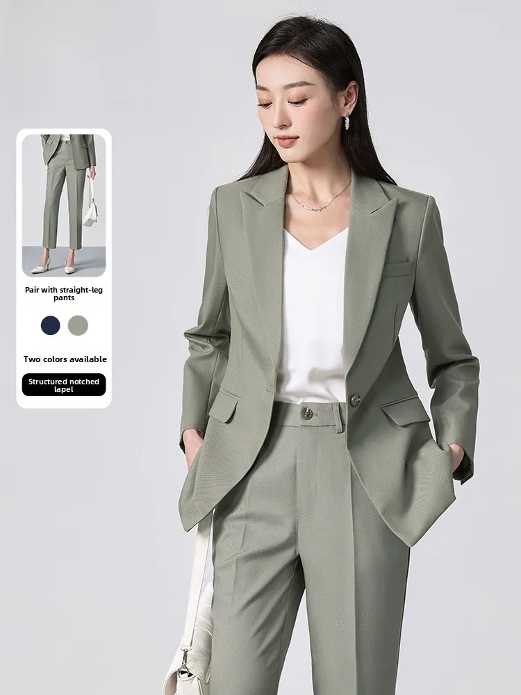 Bla Suit Jaet Dames 2024 Lente Herfst Nieuwe Professionele Formele High-End Woon-werkverkeer Interview Pak Set Ele Quali