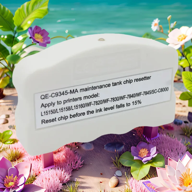 

C9345 Сброс чипа резервуара для обслуживания Epson EC-C7000 L15150 L15550 L15158 L15160 L1160 L6550 L6570 L6580 M15140 M15180 L15180