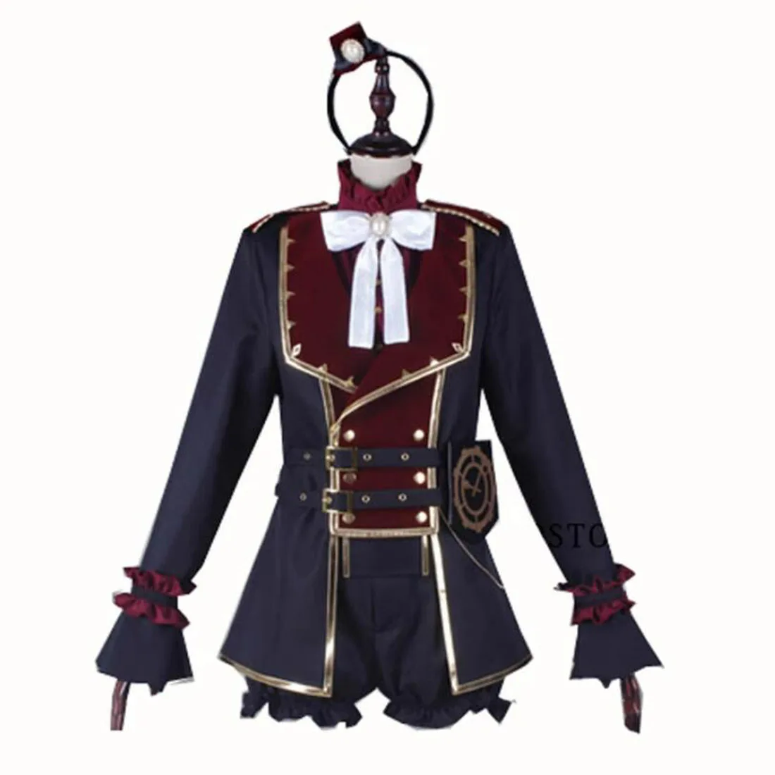 

2022 Anime! Ensemble Stars Valkyrie Nito Nazuna Theatre Fashion Elegant Uniform Cosplay Costume Halloween Role Play Suit Custom