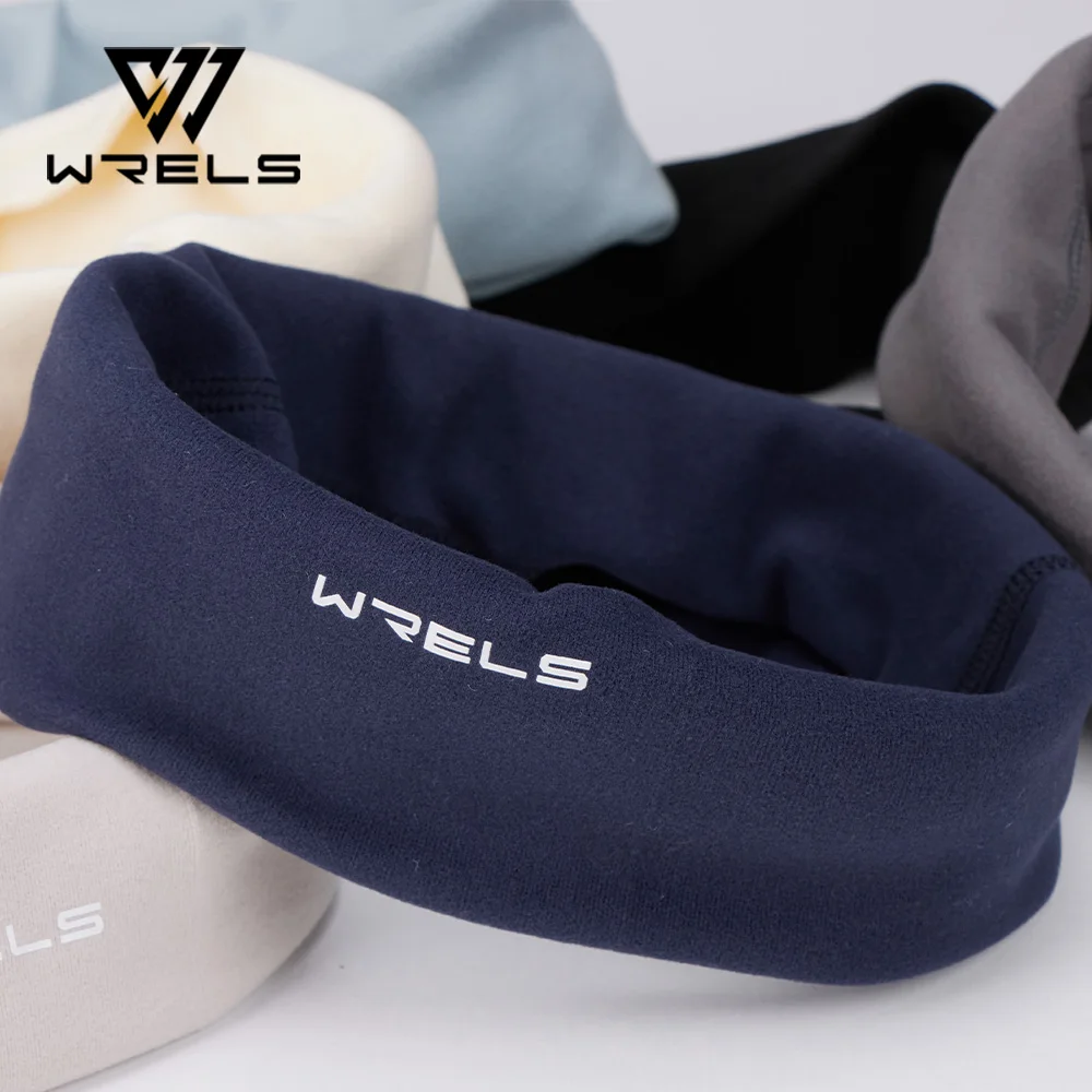 WRELS Winddichter Nackenschutz, elastischer Nackenschutz, Fleece, dick, winddicht, Skimaske, Schal, Ski, Wandern, Radfahren, atmungsaktive Gesichtsmaske