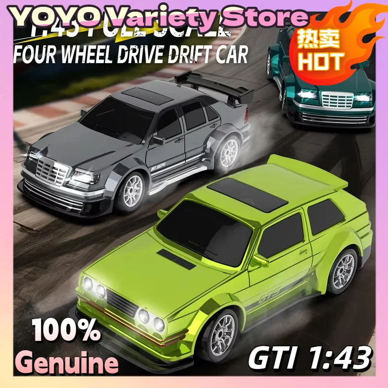 

Гольф Gti масштаб 1:43 автомобиль с дистанционным управлением регулируемый гироскоп Rc Drift Racing миниатюрная полноприводная игрушка с пропорциональным управлением