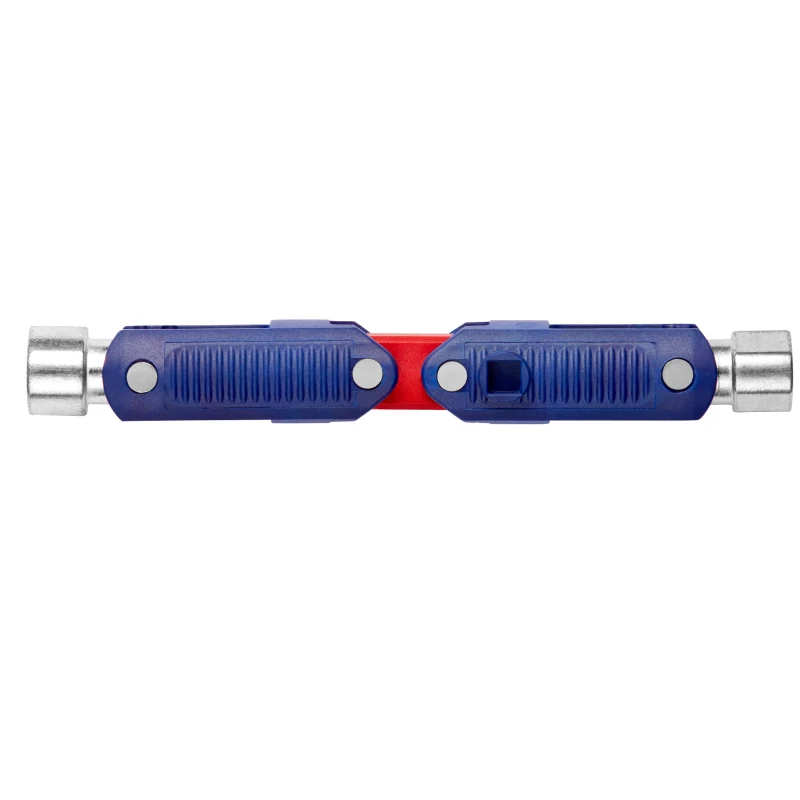 KNIPEX 00 11 06 V03 Control Cabinet Key DoubleJoint Four Different Zinc Die-cast Key Profiles In A Single Key