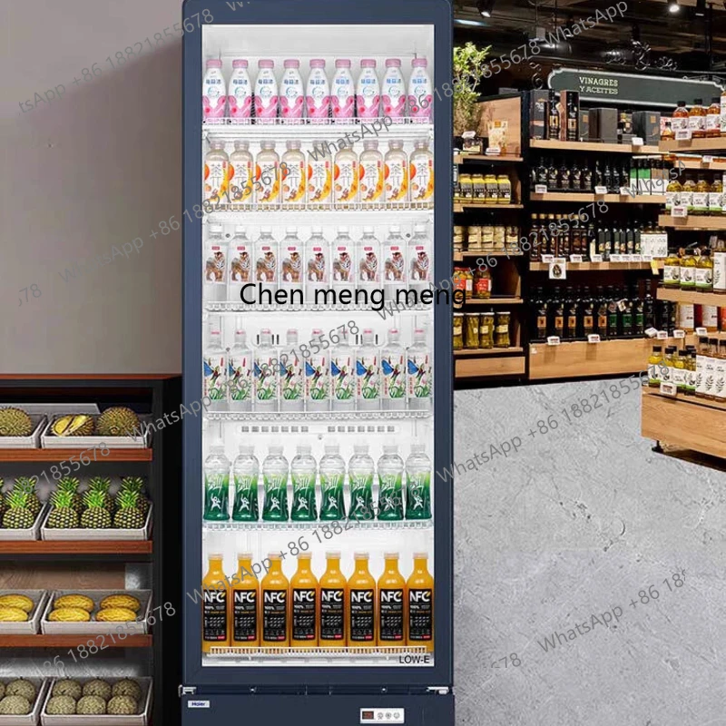

Z189 Refrigerated Display Cabinet Wind 500/570 Liters L Refrigerator Supermarket Beverage Single Double Door Fresh-keeping Cabin
