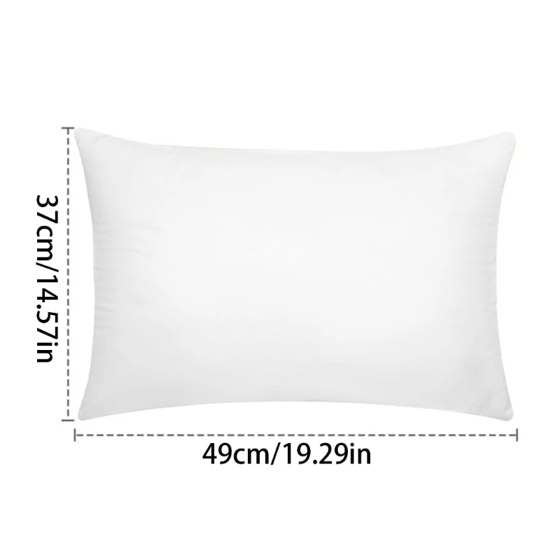 2Pcs Comfortable and Breathable Pillowcase Set, Cotton Pillow Cover Protectors Case Travel Pillow Sleeve for Baby 0