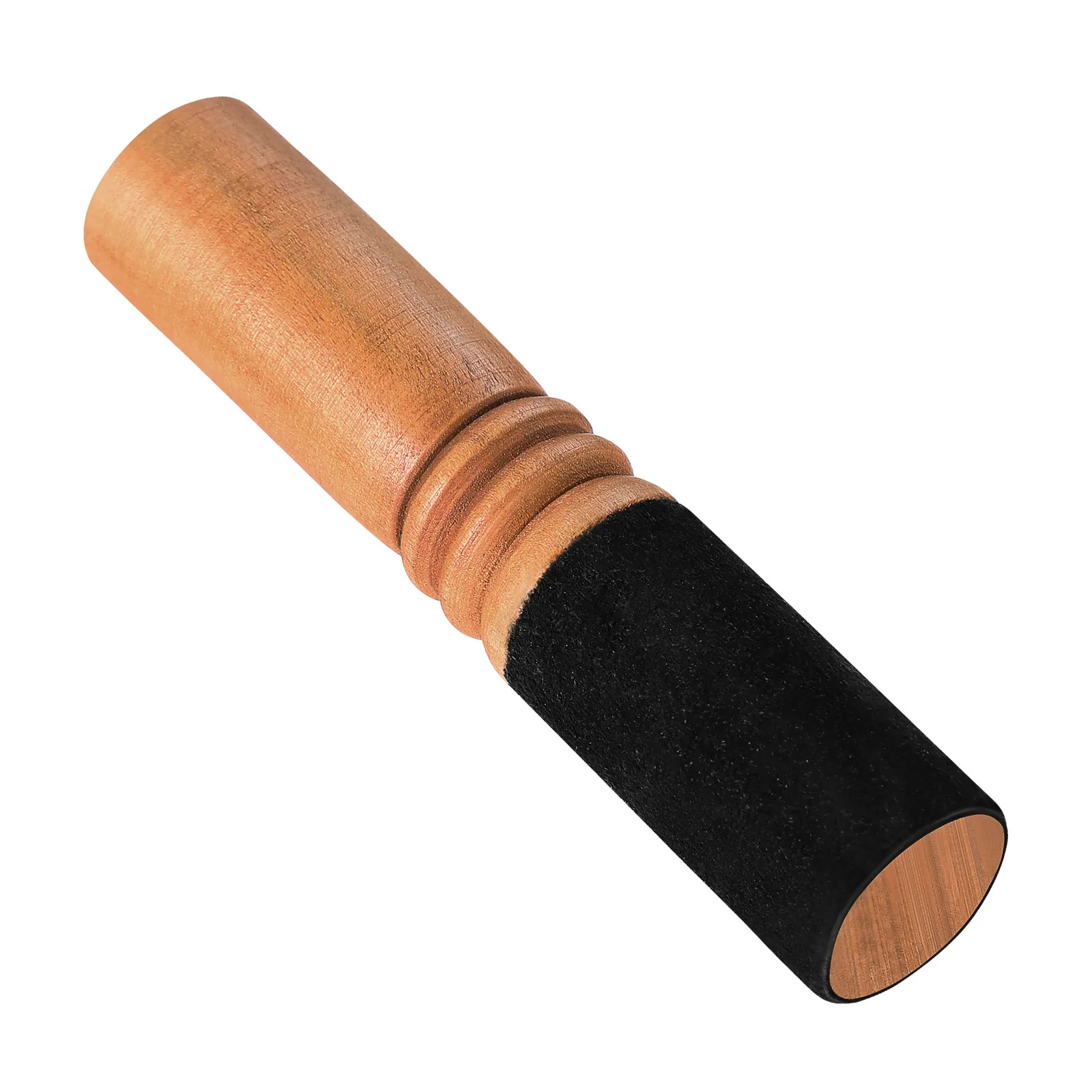 Premium Wooden Sound Bowl Striker Mallet For Chanting Bowls Meditation Singing Bowl Accessories With Felt Wrap (Random Color