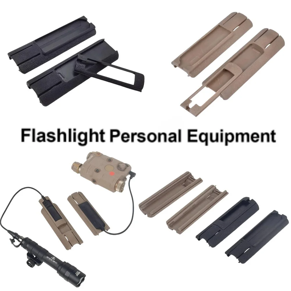 

Tactical Flashlight Remote Switch Control Panel Pressure Pad with Quick Release Mount for PEQ M600 M300 Weapon Light Accessories