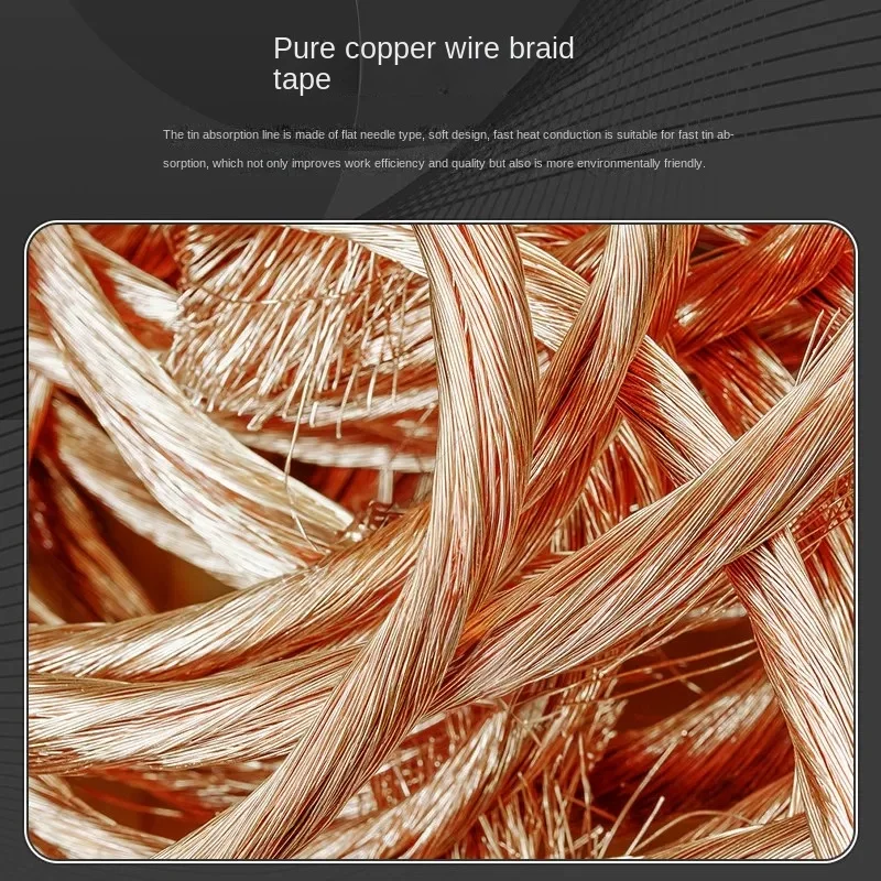 1PC 2.0mm 3.5mm 1.5M Welding Wires Desoldering Braid Solder Remover Wick Wire Repair Tool
