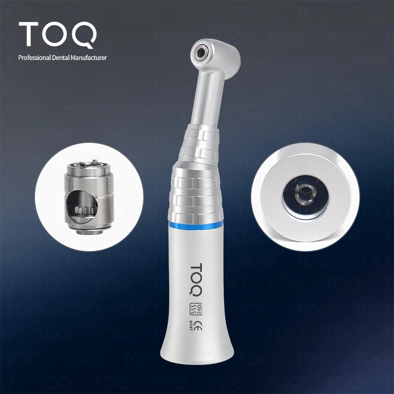 Push Button Dental Slow Low Speed Handpiece Contra Angle For Dental Lab Equipment Micromotor Polishing Tool