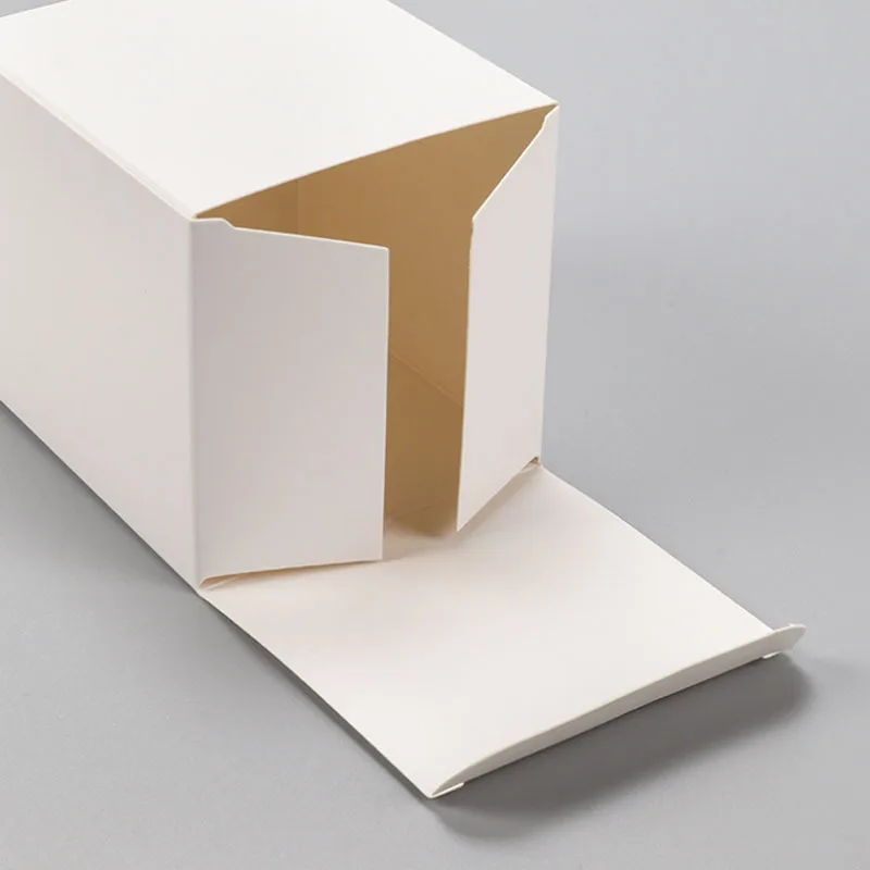 Custom. In Stock White Box White Cardboard Box Thickened Can Print Universal Empty Box Color Box Packaging