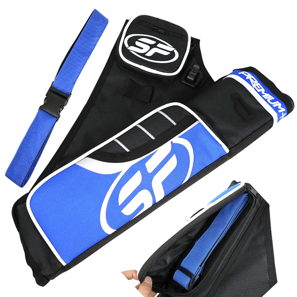 

1pc Arrow Quiver Nylon Fiber Durable Three-tube Arrow Bag Can Hold 20-30 Arrows for Compound Recurve Bow Hunting Shooting Acc