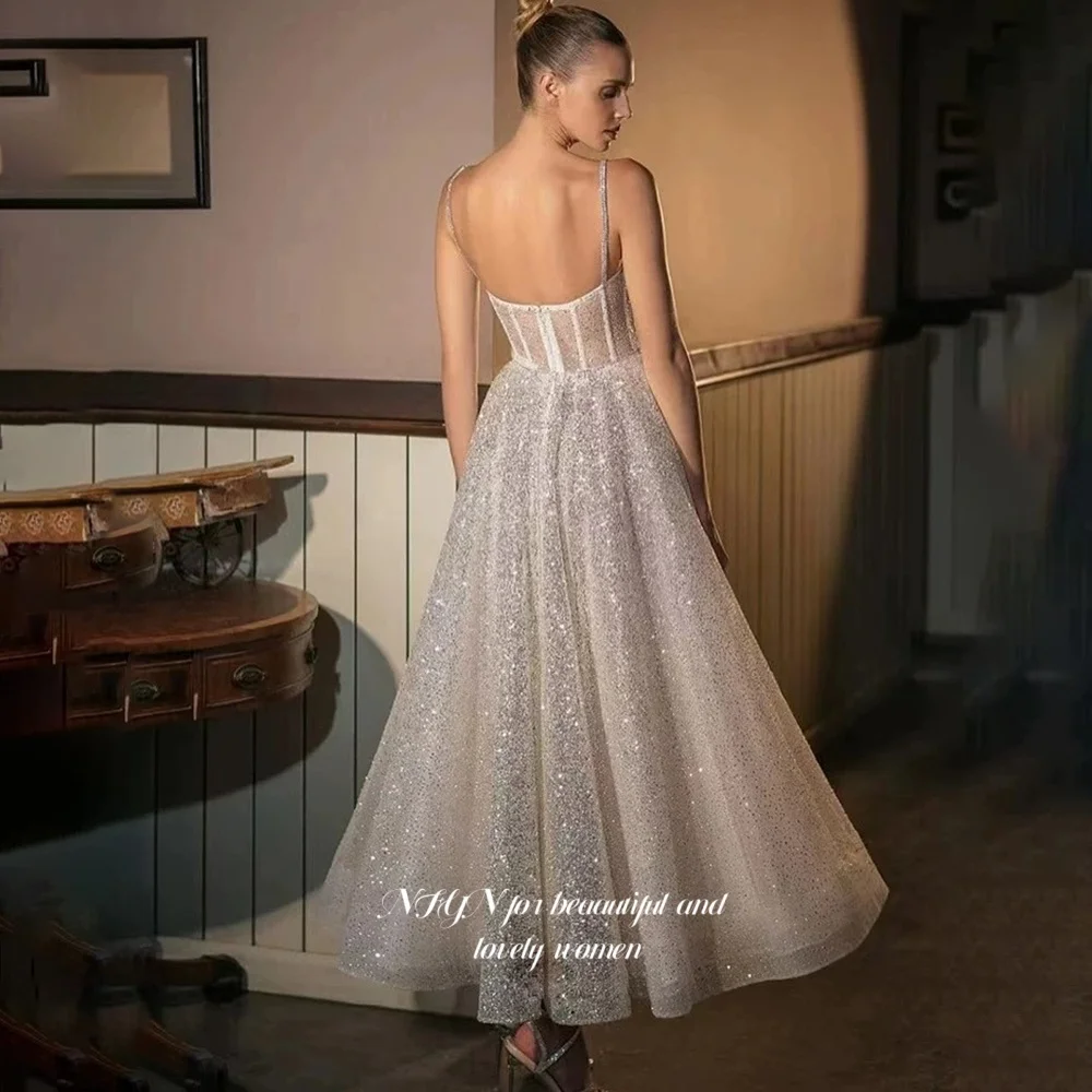 NFYN Abito da ballo a linea A Abito da principessa lucido Abito da sera con glitter a cuore Abito da festa elegante per le donne Gamjuku ”. Anelli Anelli Anelli Personalizzato