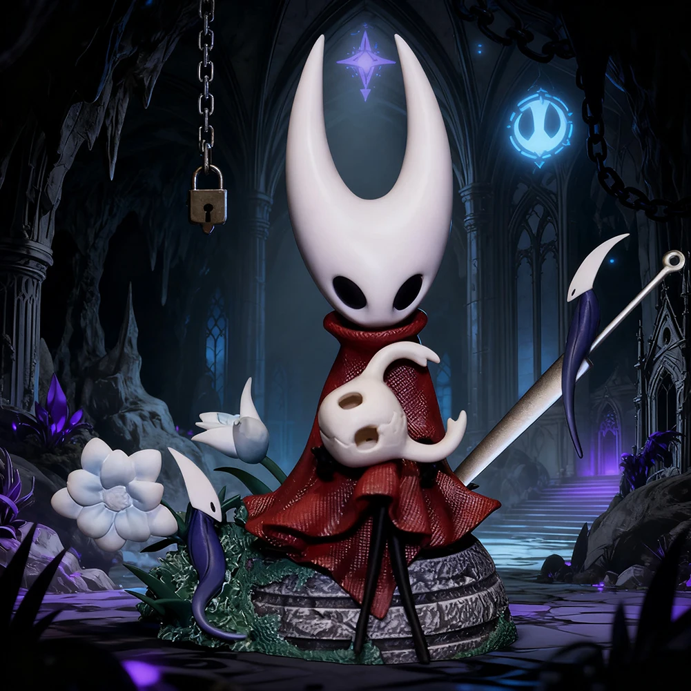 أنيمي الجوف Silksong الدبور الشكل أنيمي لعبة تمثال الدبور عمل الشكل مكتب لعبة مجسمة الزخرفية هدايا عيد الميلاد الهالوين #3