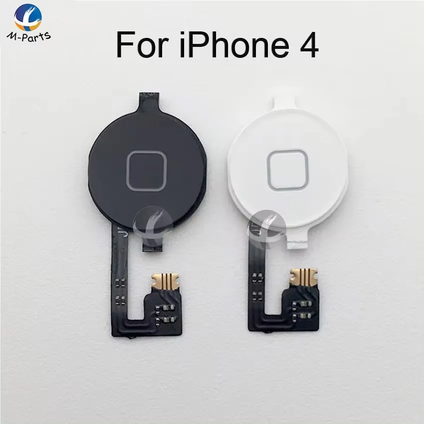 For iPhone 4 4S 5 5S 5C SE Home Button with Flex Cable Menu Button Key Cap High Quality 100% New OEM Screen Control Repair