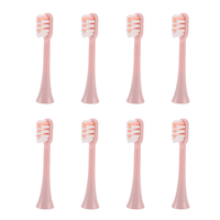 A61I 8Pcs Replacement Toothbrush Heads for Xiaomi SOOCAS V1X3/X3U X1/X3/X5 Electric Tooth Brush Heads Pink