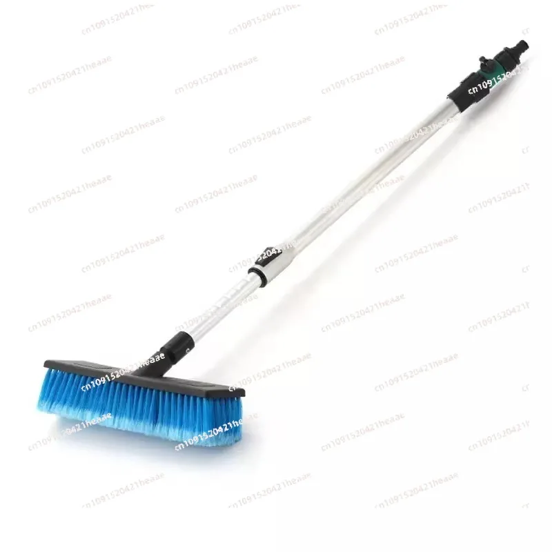 Suitable for  Car Automatic Telescopic Long Rod Spray Water Brush Auto Windshield Window   Washing Tool