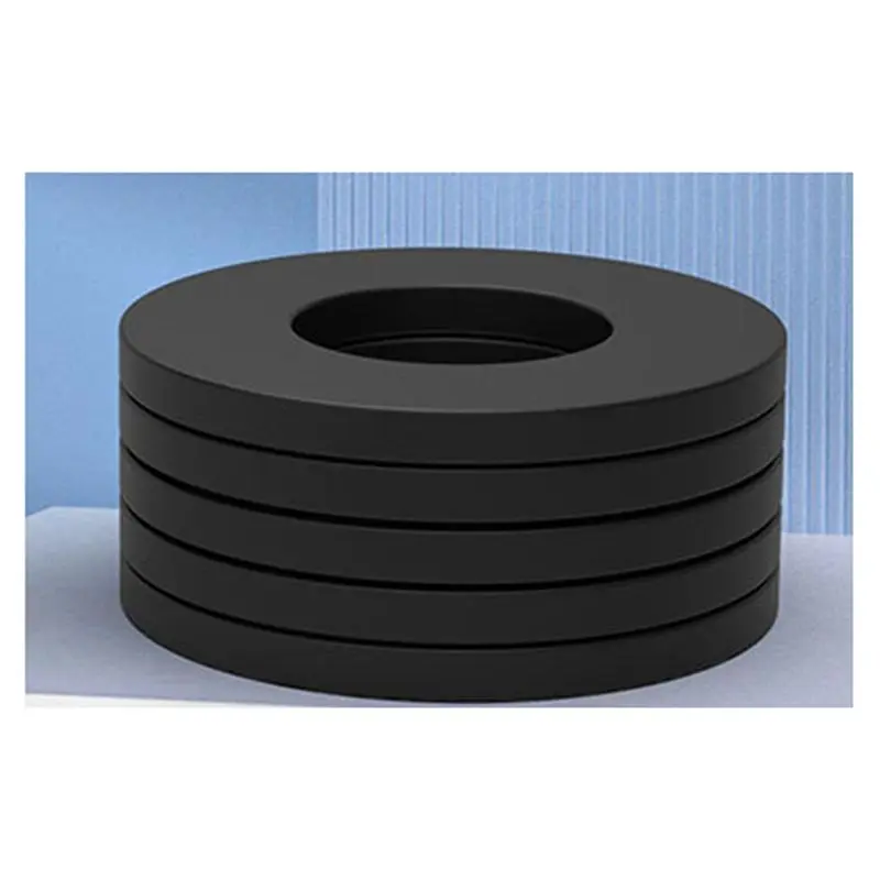 A23E-M6 Black Plastic Rubber Flat Washer Plane Spacer Insulation Gasket Ring For Screw Bolt