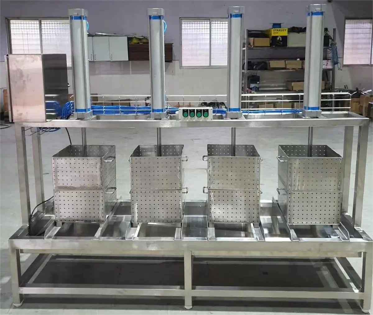 Pneumatic cheese press, cheese forming machine cheese production equipment