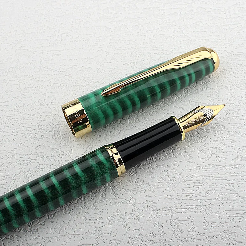 Imagem -05 - Bange Verde Fountain Pen Nib Papelaria Estudante Escritório Material Escolar 0.5 mm Alta Qualidade