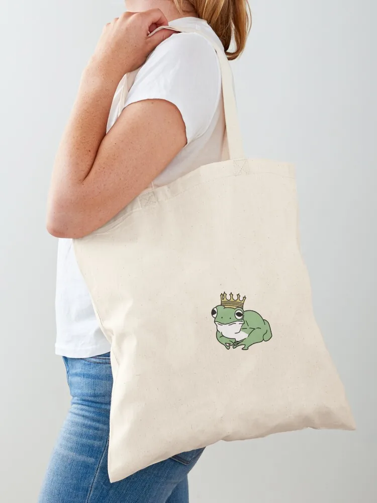 royal frog Tote Bag Gift bags Beach bag canvas tote bags reusable grocery bags