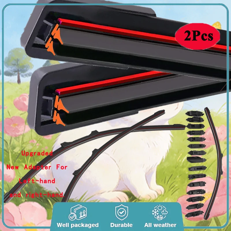 

For Smart ForFour W454 W453 2004-2021 Car Windshield Wiper Blade Front Windscreen Brushes Washer Accessories Window Replacement