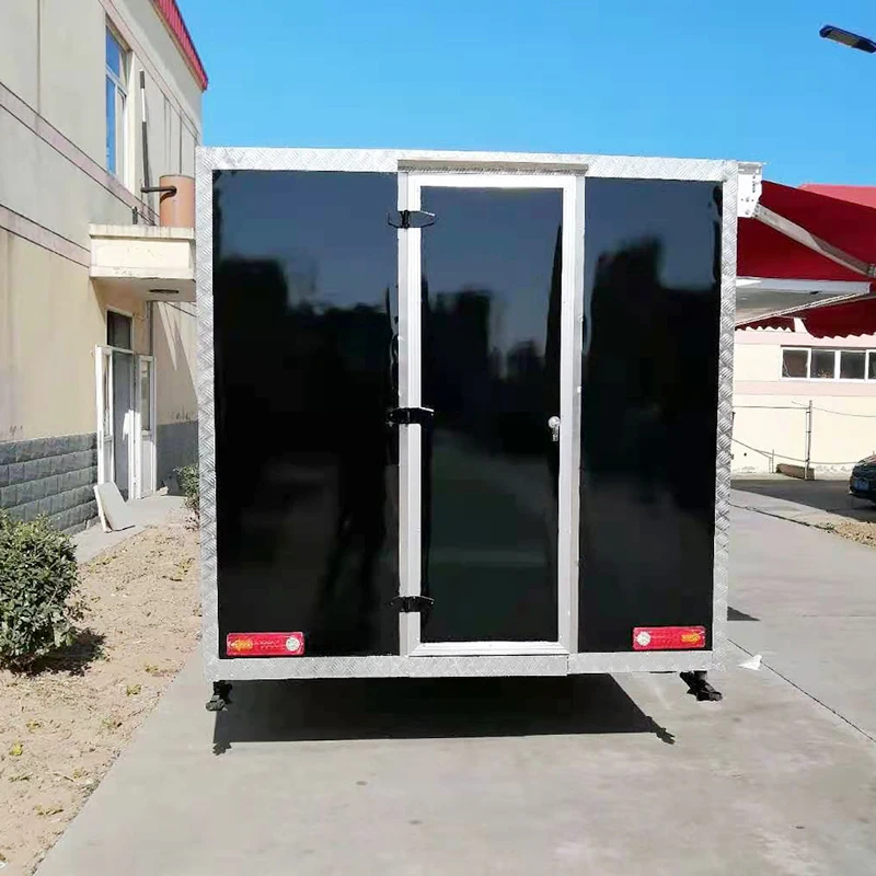 Customizable Premium Quality Fully Equipped Food Truck Van Cart for Sale for BBQ & Coffee Trailers