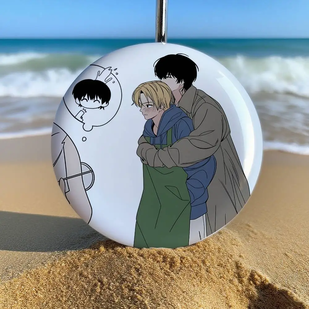 Shin Asakura Badge Pins For Friend, Backpack, Clothing, Collectible Accessories, Jewelry Gift