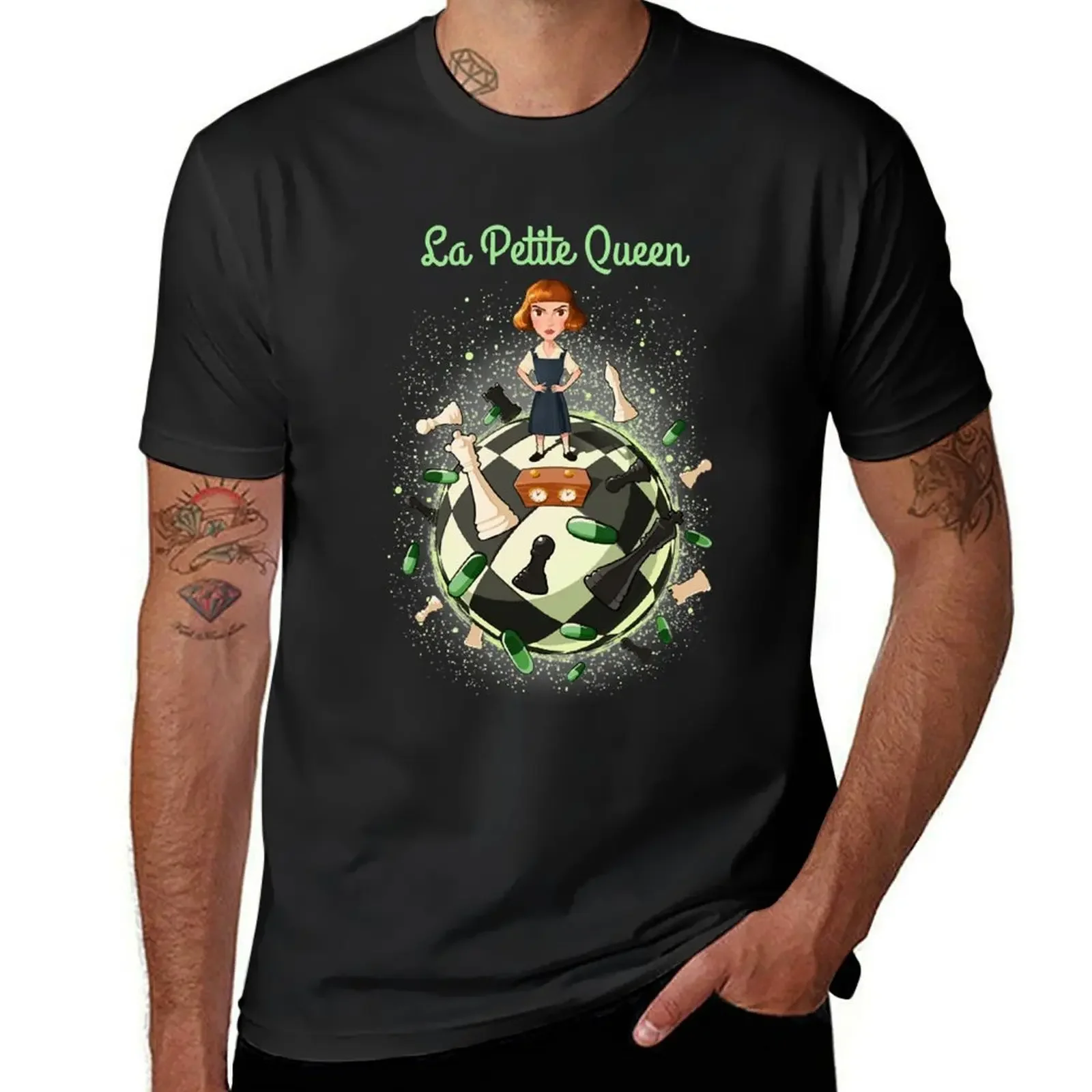 La Petite Queen T-Shirt blue archive oversized graphic tee mens champion t shirts