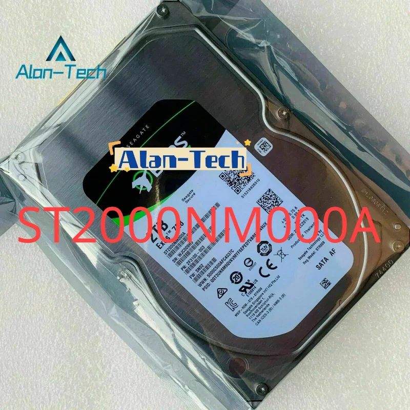 FOR Sea－gate Enterprise Capacity ST2000NM000A 2000GB 7200RPM SATA 6.0 GB/s 256MB HDD New