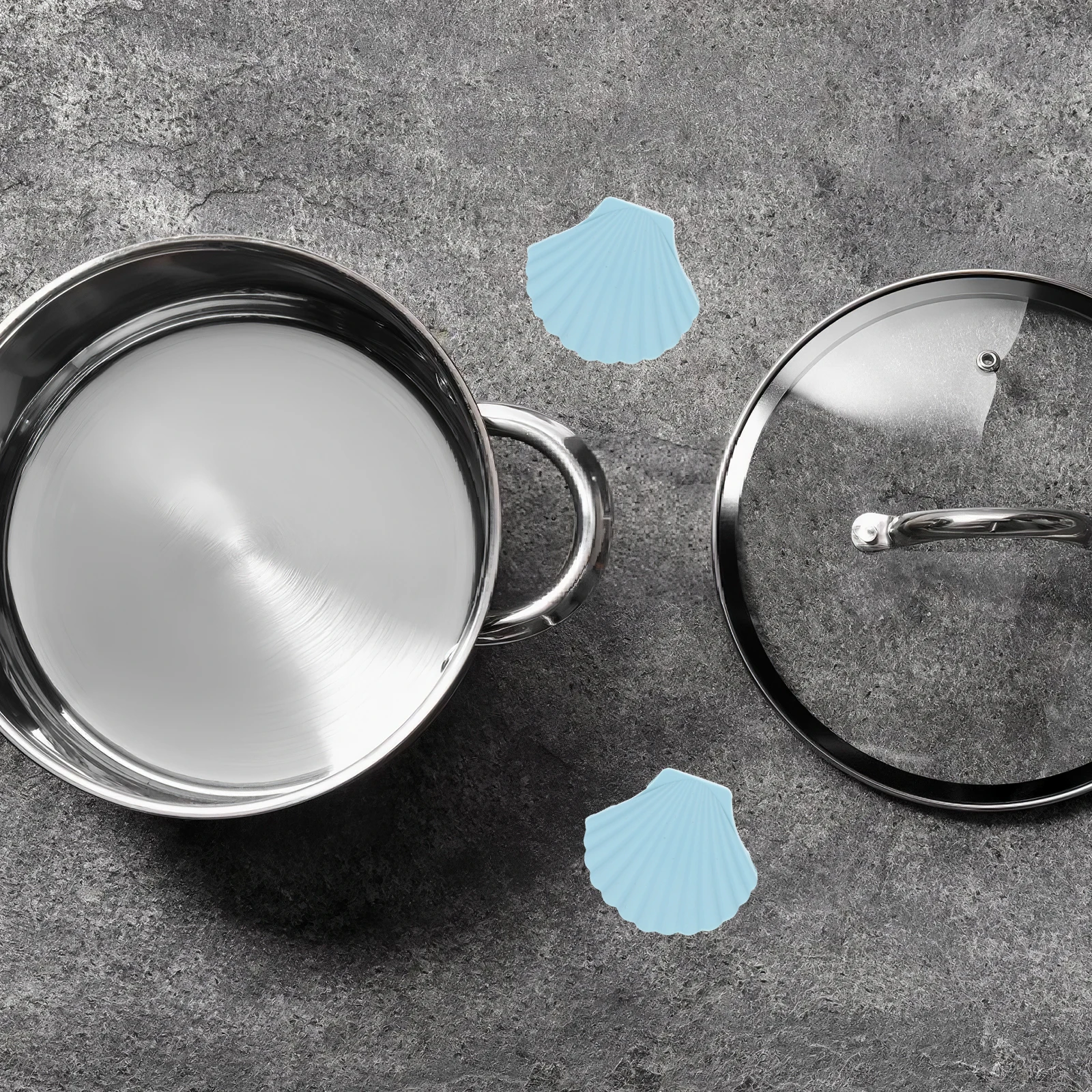 

4Pcs Heat-Resistant Silicone Pot Handle Covers Non-Slip Anti-Scald Pot Holder Sleeves Pan Handle Grip Covers for Kitchen Use