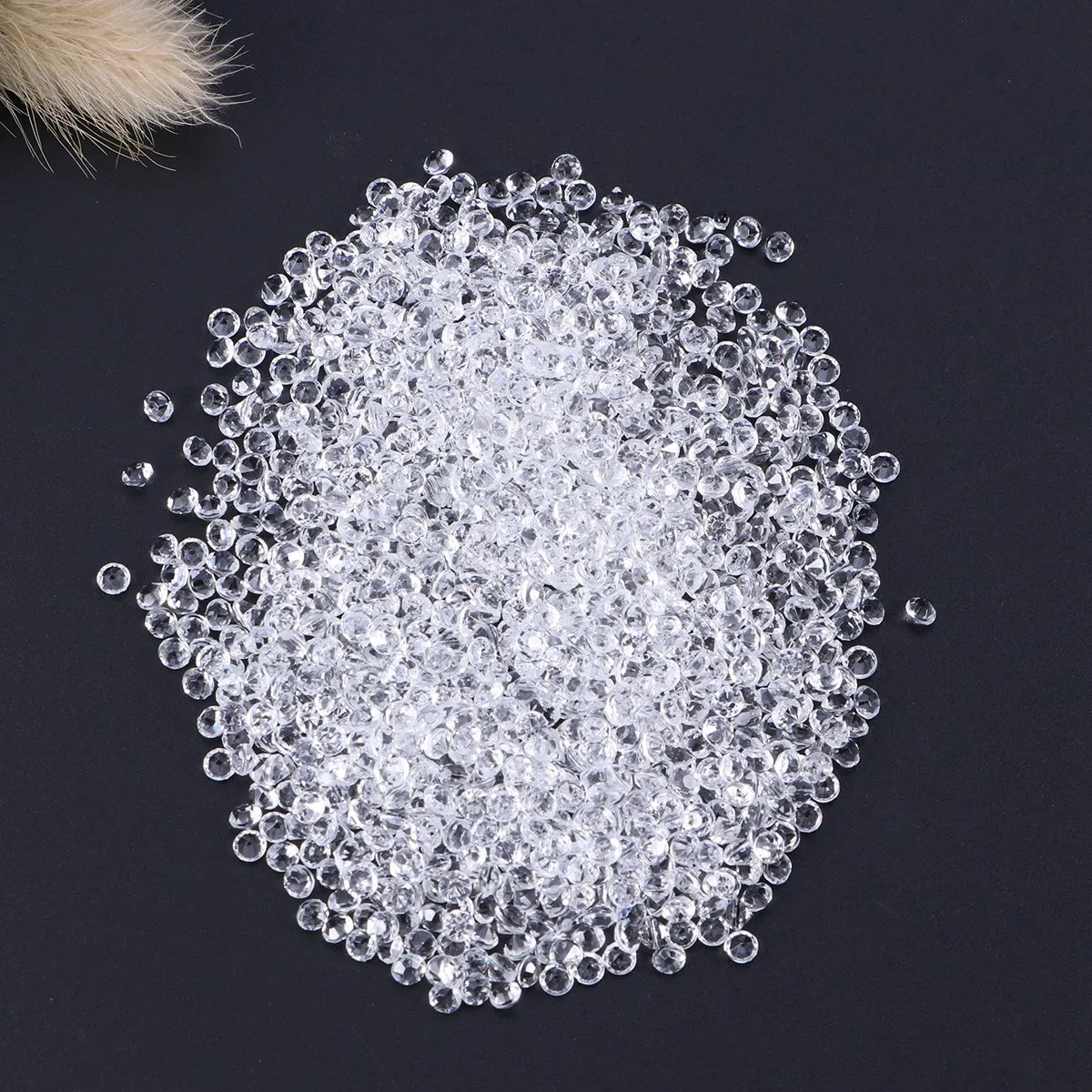 

1000pcs 3Mm Acrylic Rhinestones Bright Color Crystal Decorative Accessories Diy Crafts Wedding Party Decorations Vase Fillers