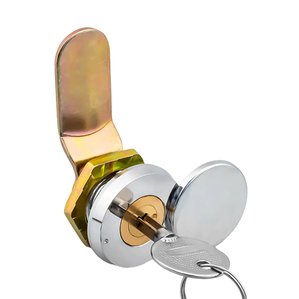Cross-Shaped Rotating Zinc Alloy Lock With Sliding Cover For Electrical Cabinets For Meter Boxes, Distribution Box