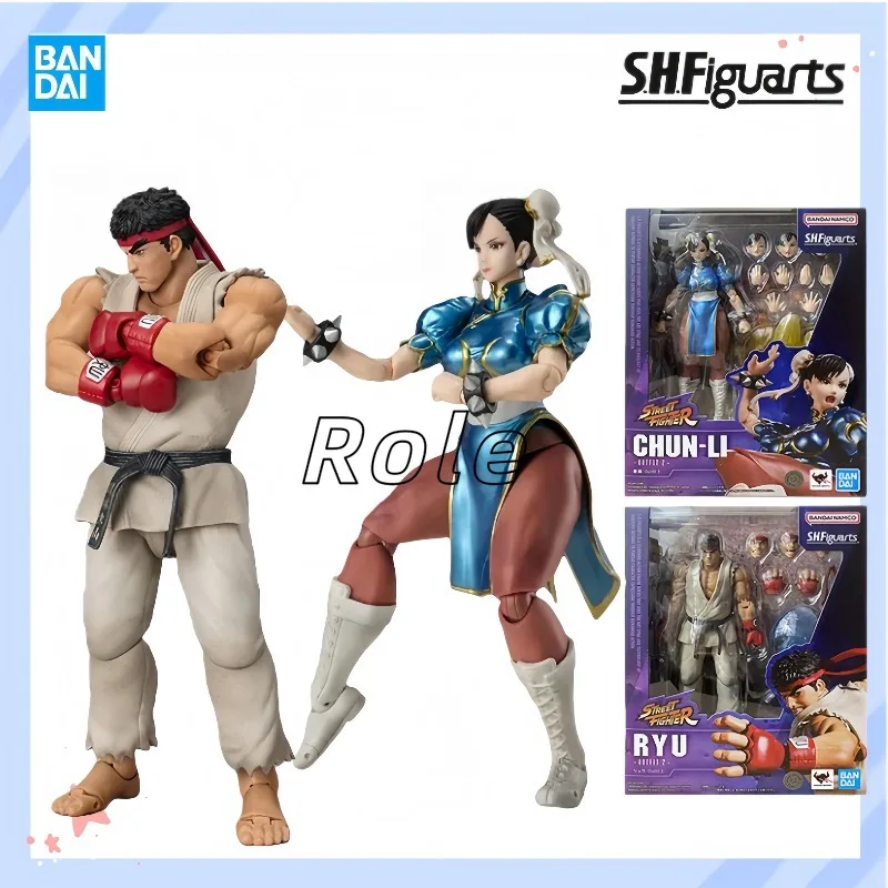 

【In Stock】Original Bandai S.H.Figuarts Chun Li Ryu Outfit 2 Street in Stock Fighter Action Figure PVC Boxed Gift Collection